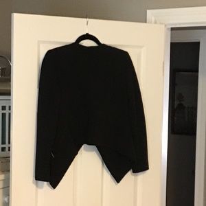Black short jacket